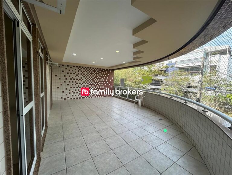 RECREIO: GLEBA A – EXCELENTE APARTAMENTO COM 135M² | 3 QUARTOS | DEPENDÊNCIA