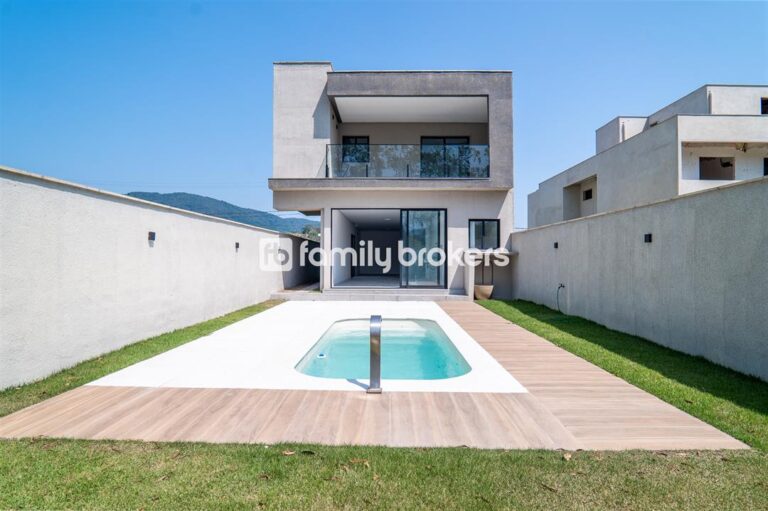 RESERVA DAS GARÇAS: EXCELENTE CASA COM 3 SUÍTES | 255 M² | 2 VAGAS | ILHA DE GUARATIBA
