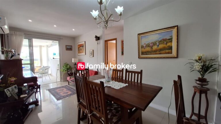 RECREIO: LINDA COBERTURA DUPLEX CONCETTO BIANCO 156M² E 4 QUARTOS À VENDA