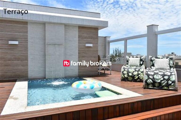 COBERTURA DUPLEX COM SOL DA MANHÃ | 360m² | 5 QUARTOS | 3 VAGAS