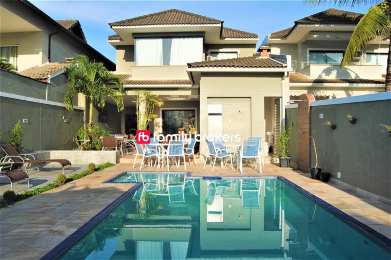 CONDOMÍNIO VIVENDAS DO SOL:  CASA DE 4 QUARTOS E PISCINA À VENDA NO RECREIO