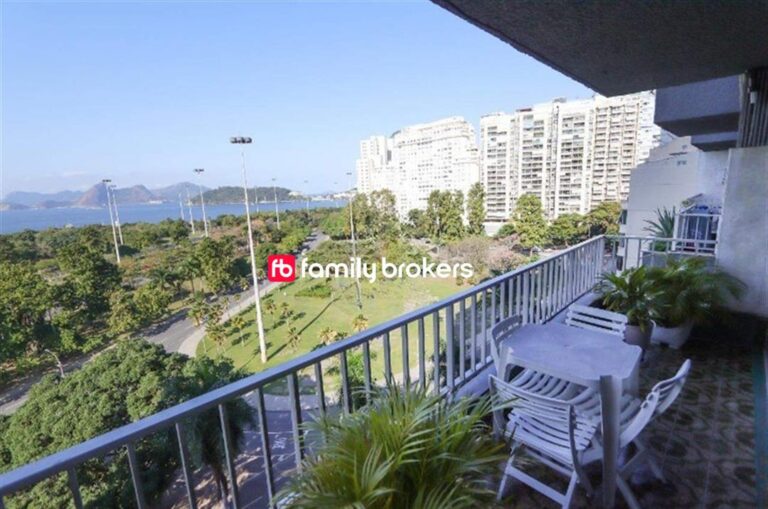 PRAIA DO FLAMENGO:  APARTAMENTO DE 4 QUARTOS | 200M² | VISTA MAR | 3 VAGAS