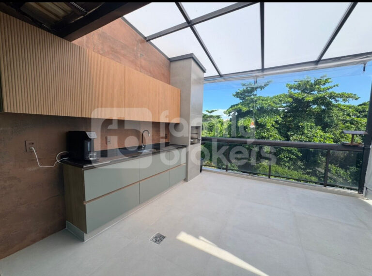 Recreio – Cobertura 170m² – 3 quartos – 2 salas – 2 vagas. posto 9 e 10